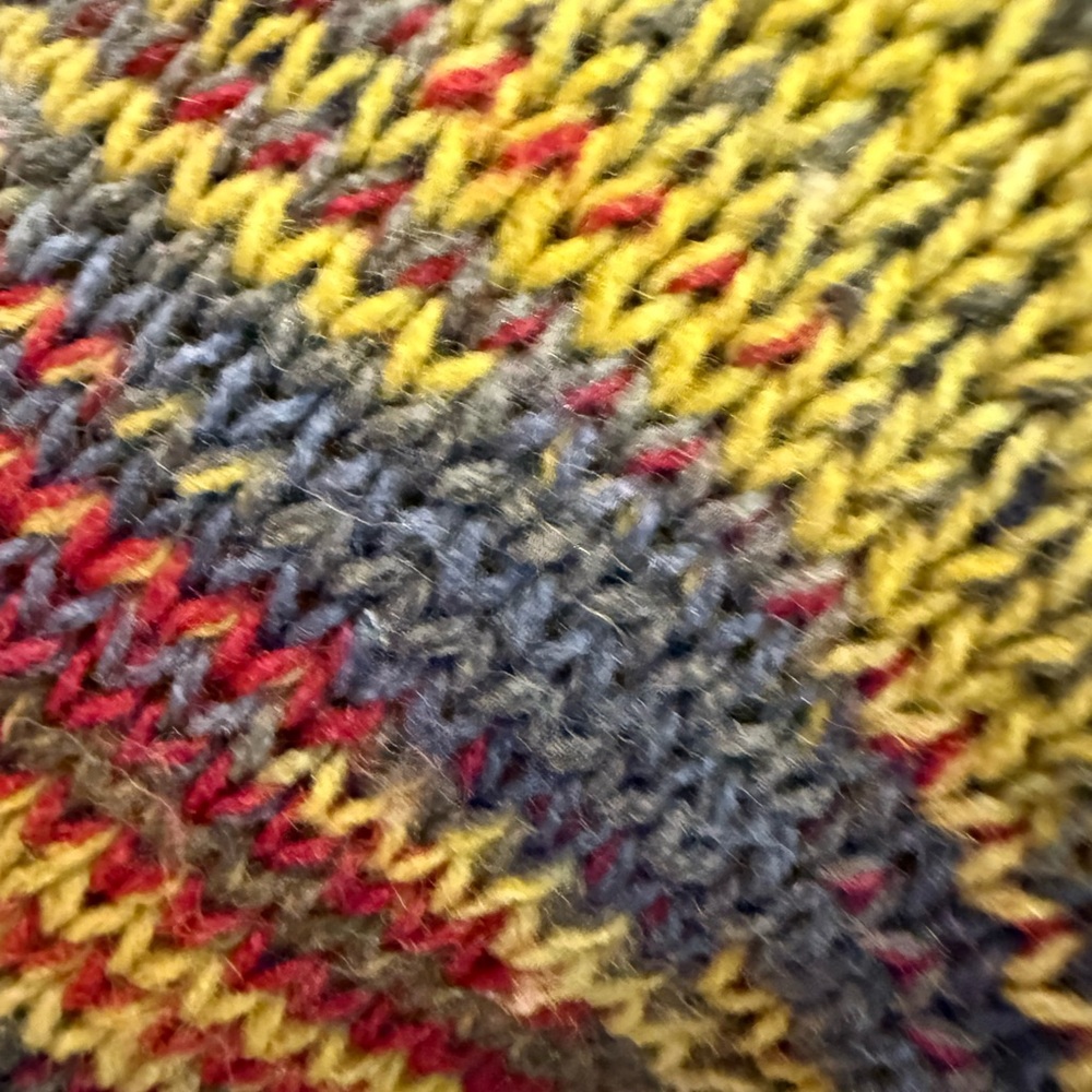 Selfie Couture Colorful Fringed Poncho Sweater - Picture 9 of 10